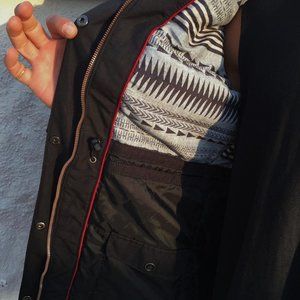 O'neill parka black winter jacket